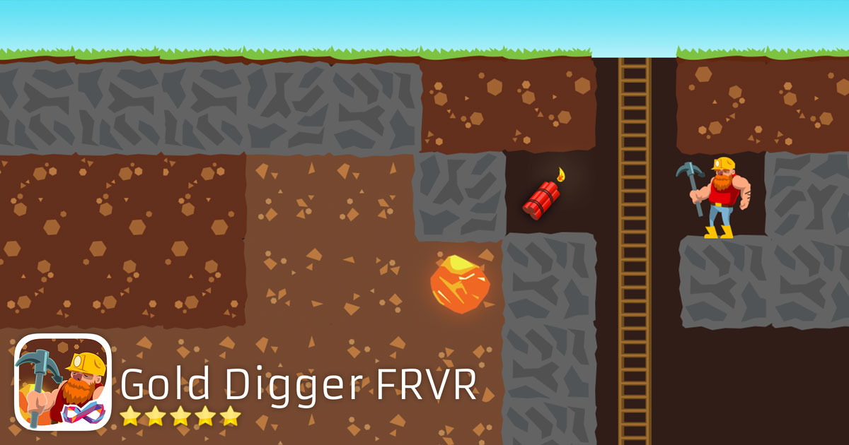 Gold Digger FRVR - Amazing Kids Game