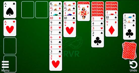 simple instructions on how to play solitaire with cards