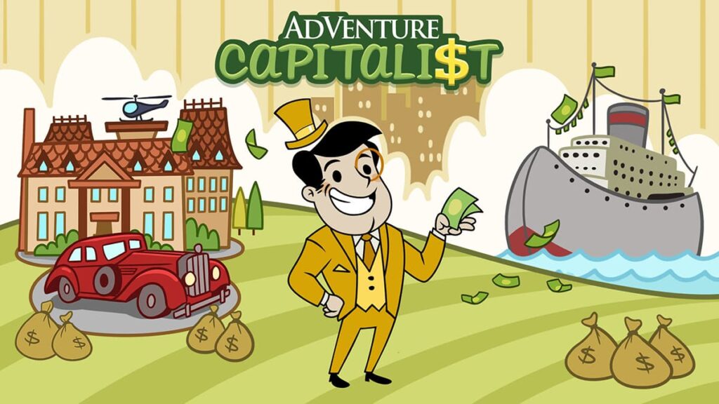 Cover image for the game AdVenture Capitalist.