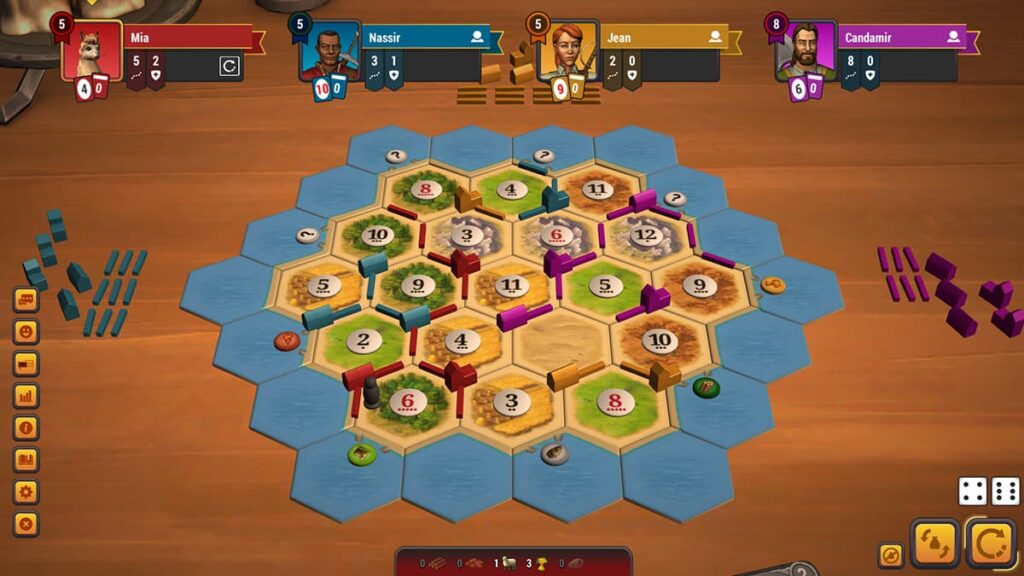 Cover image for the browser game Catan Universe.