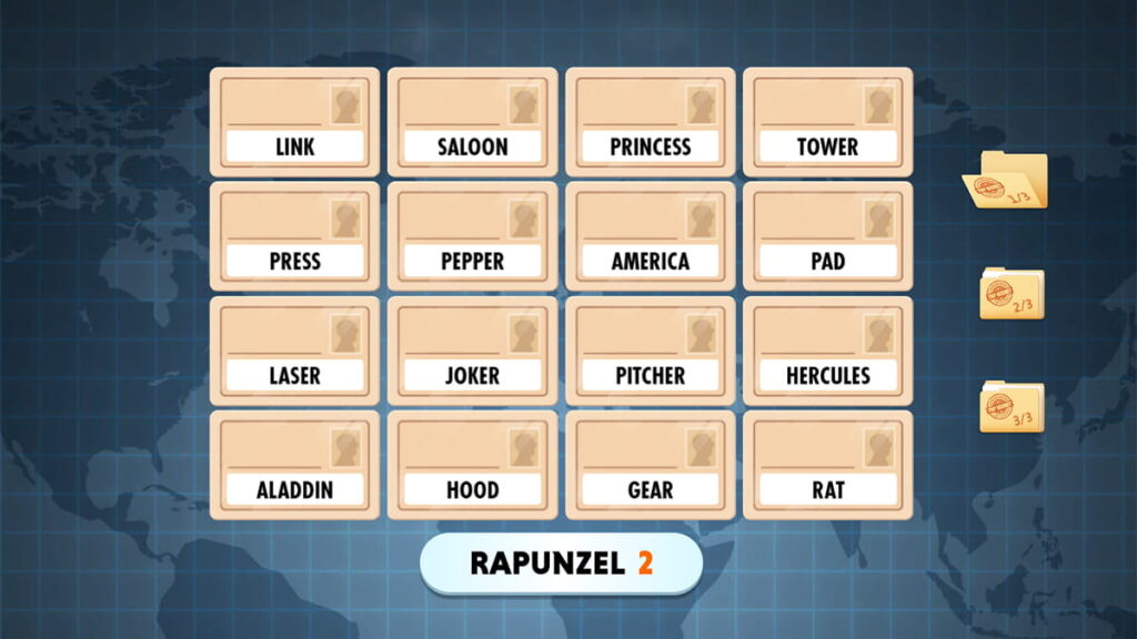 Cover image for the browser game Codenames Online.