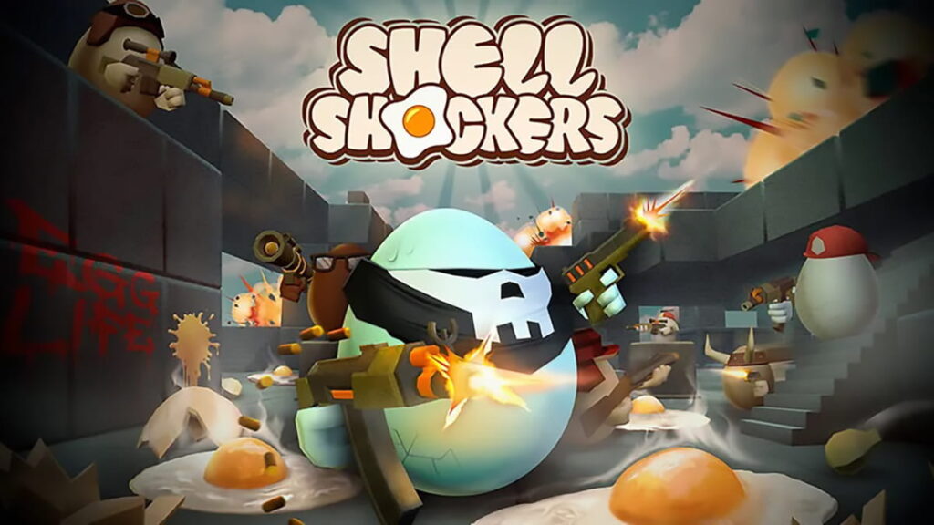 Cover image for the browser game Shell Shockers.