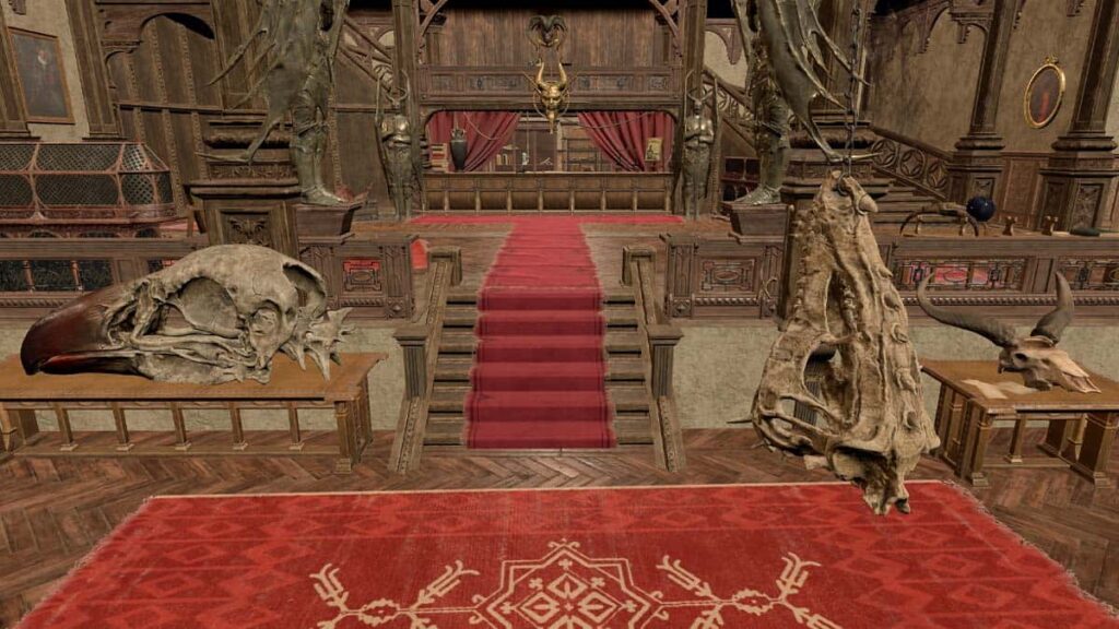 Red Manor house in BG3 mod