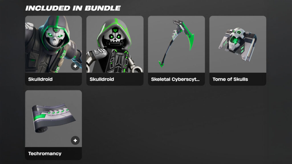 Skulldroid is the cheapest Fortnite skin