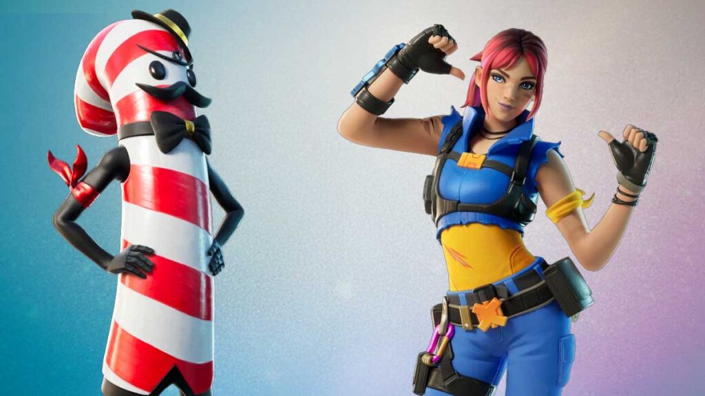 Mr. Dappermint and Explorer Emilie free skins in Fortnite