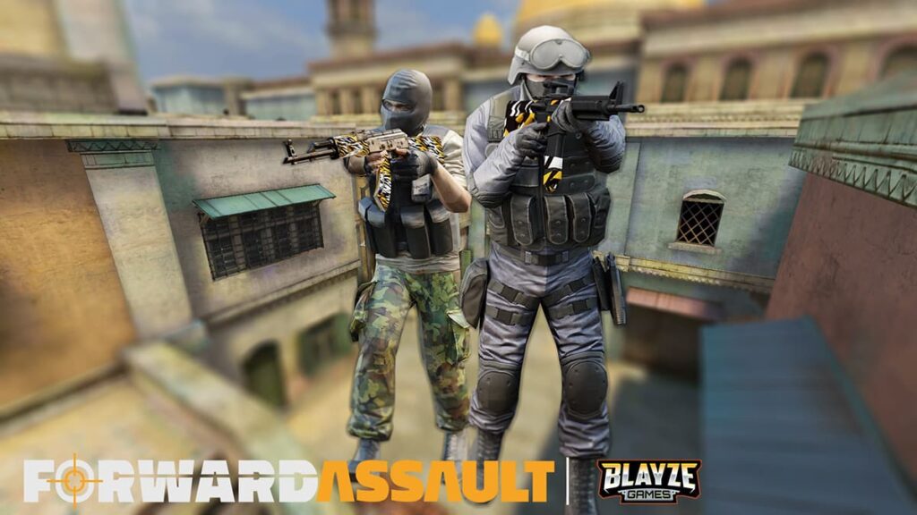 Cover image for the browser game Forward Assault Remix.