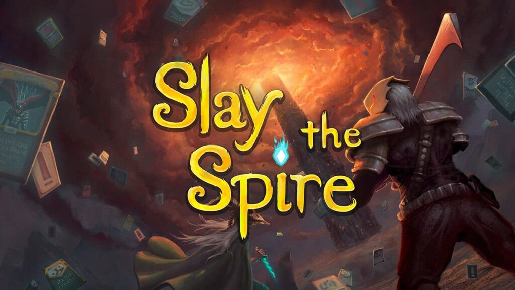Cover image for the card game Slay The Spire.