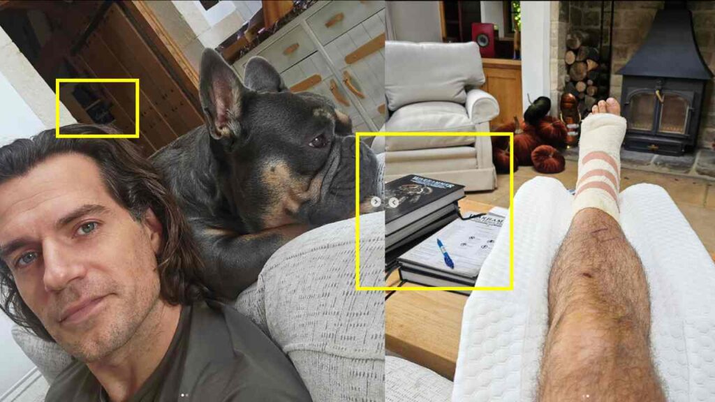 Henry Cavill teasing Warhammer 40,000 Amazon TV show settings while resting from a leg injury 