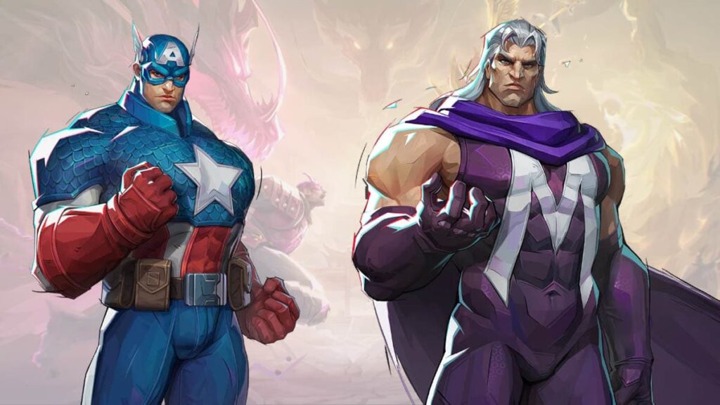 Free Magneto and Captain America skins in Marvel Rivals
