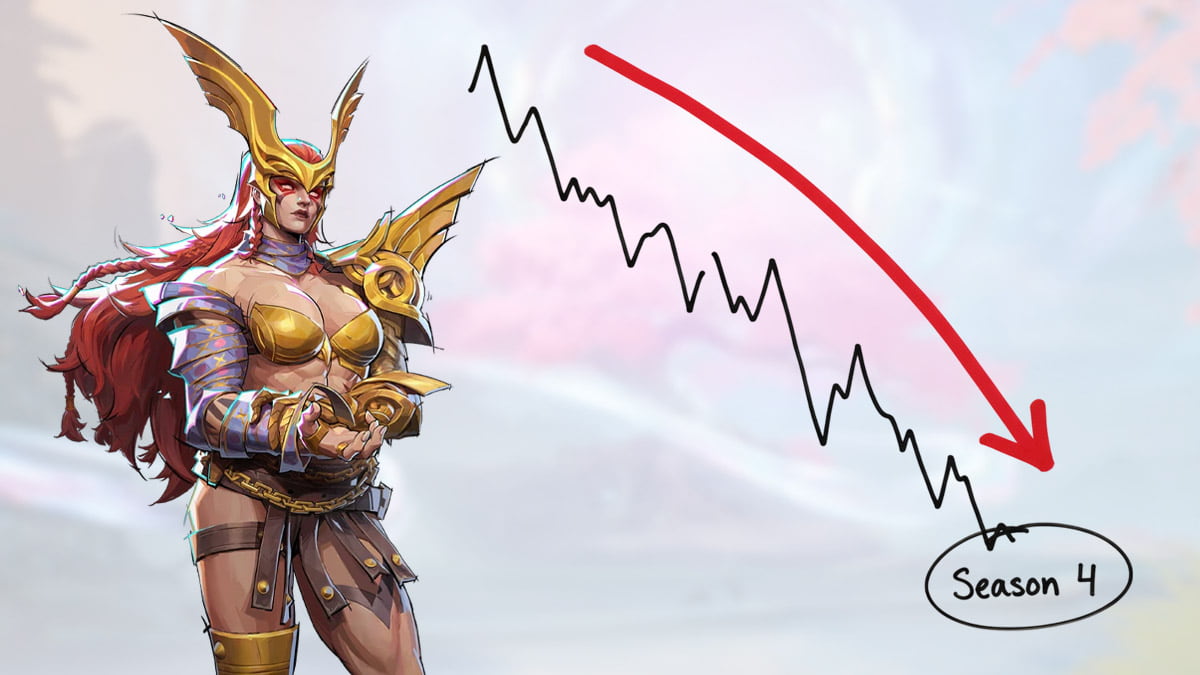 Angela with the Marvel Rivals player count