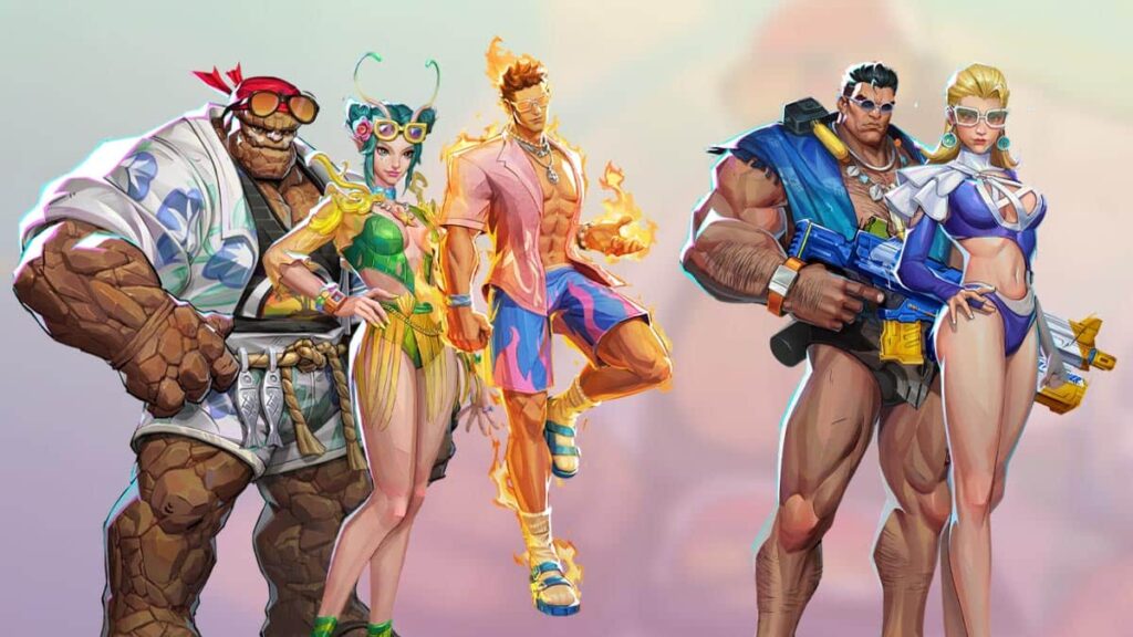New Summer skins in Marvel Rivals