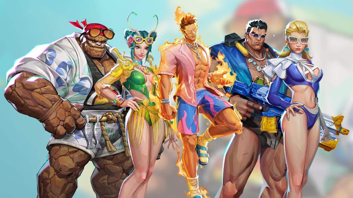 New Summer skins in Marvel Rivals