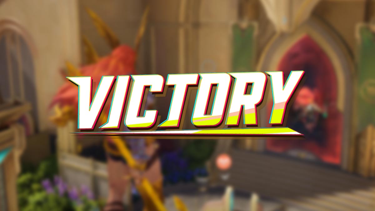 Marvel Rivals Victory screen with Angela