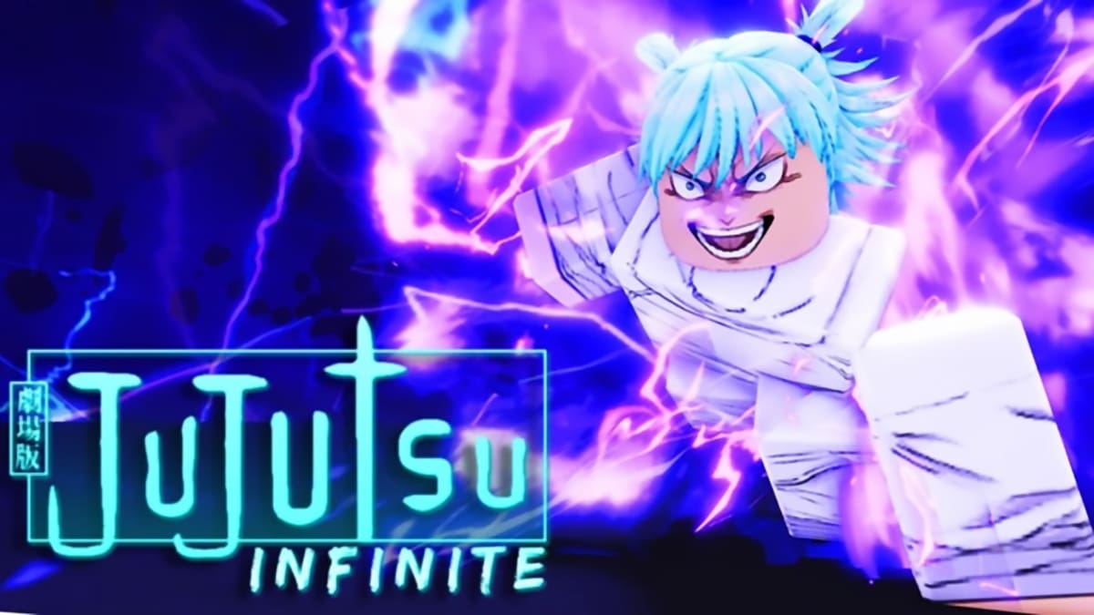 Cover image for the Roblox game Jujutsu Infinite.