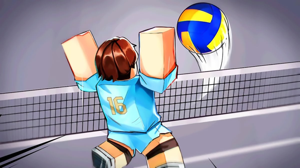 Cover image for the Roblox game Volleyball Legends, describing the best abilities and styles to use in the game through a tier list.