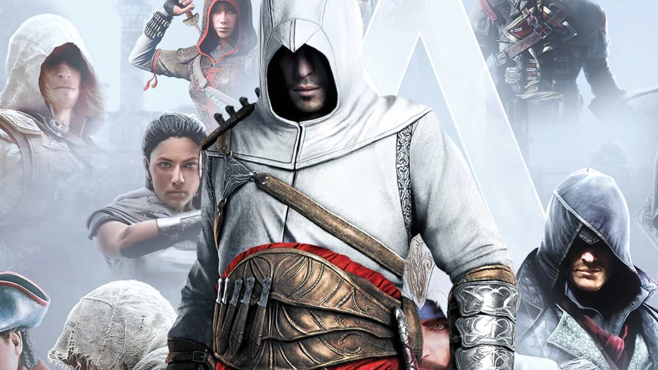Assassin's Creed Altair amongst other assassins