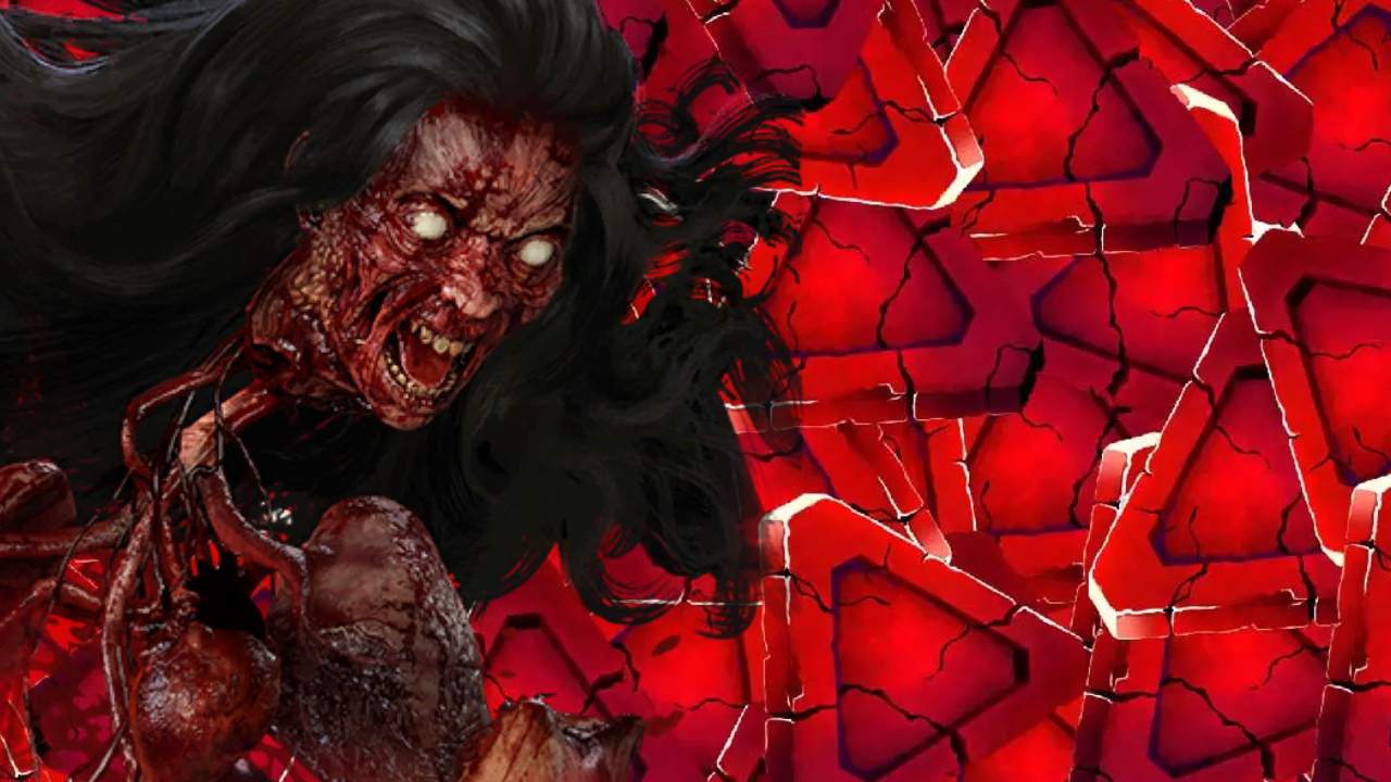 Dead by Daylight Codes - Krasue posing in front of a wall of Bloodpoints