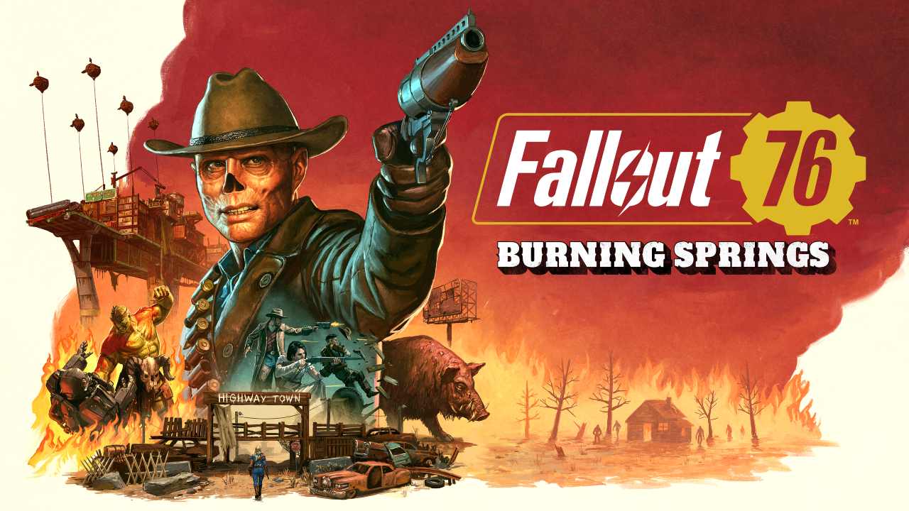 Fallout 76 Burning Springs keyart