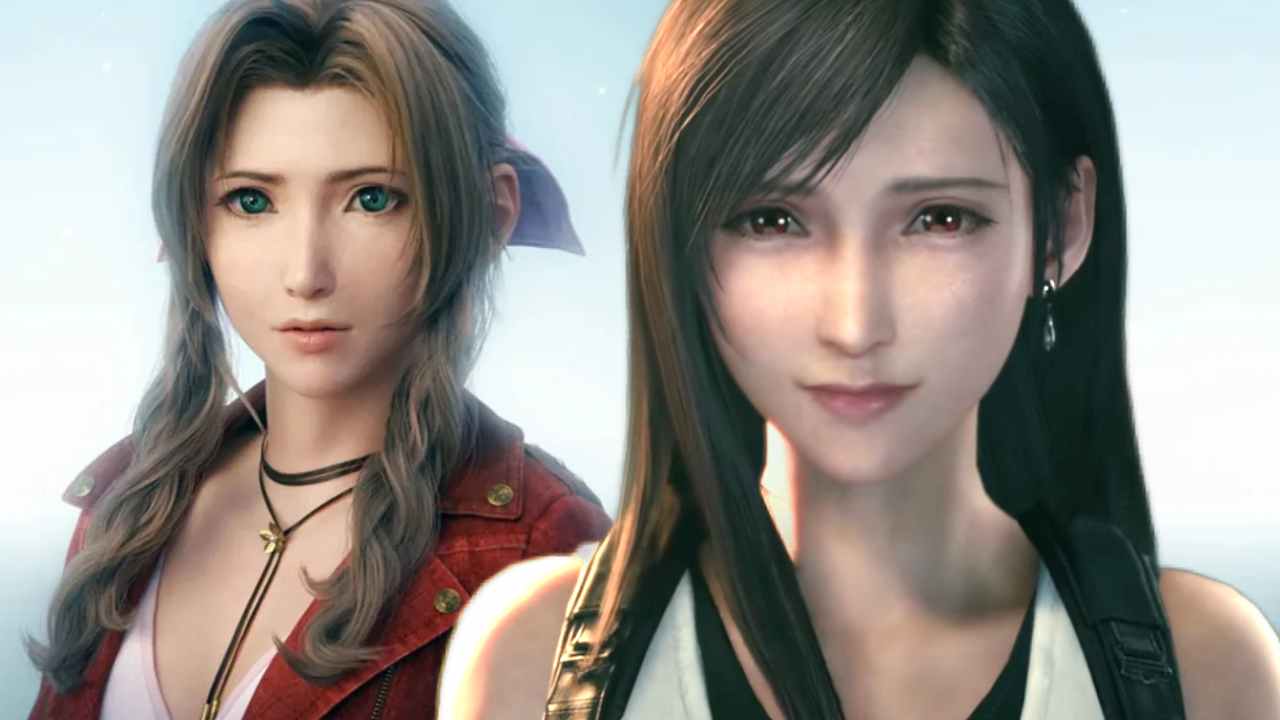 Final Fantasy 7 Remake Tifa and Aerith