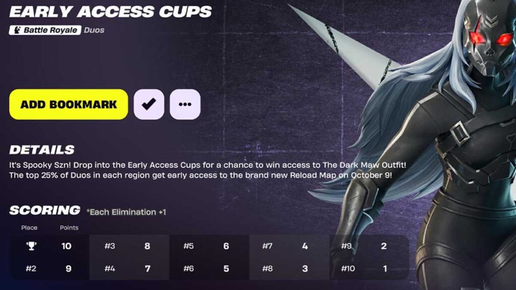 Fortnite cup