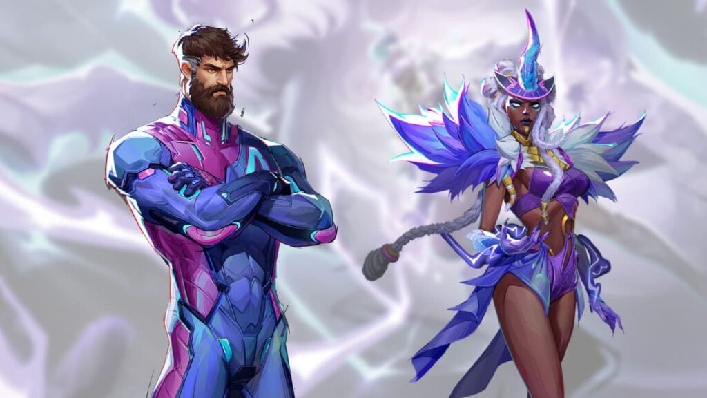 Mister Fantastic and Storm in Marvel Rivals Season 4.5