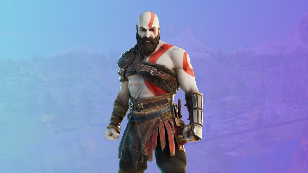 Kratos skin in Fortnite