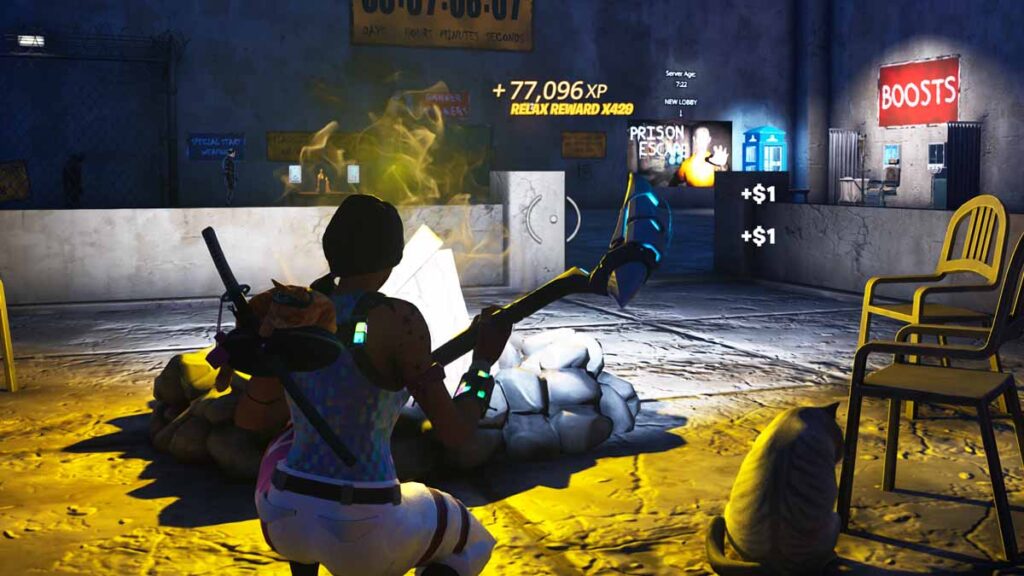 Fortnite Prison Escape XP map