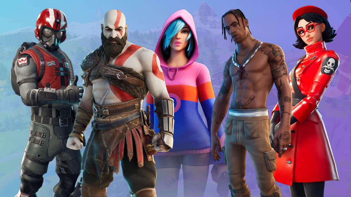 Rarest skins in Fortnite