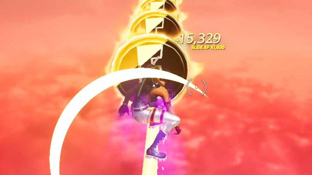 Fortnite Slide XP map