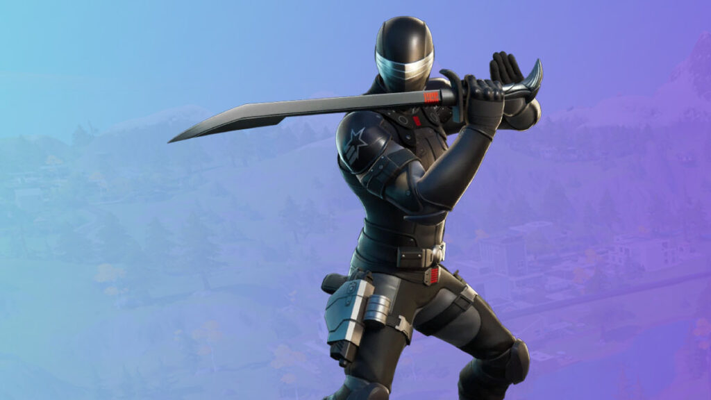 Snake Eyes skin in Fortnite