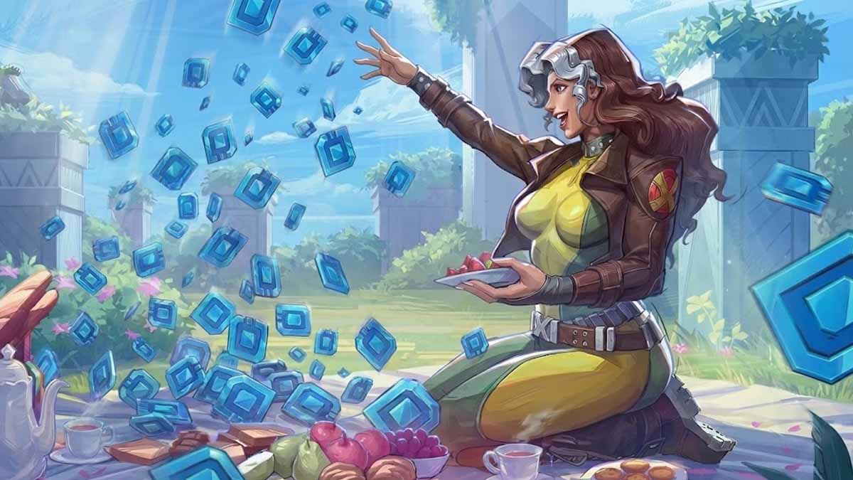 Rogue in Marvel Rivals sharing free Units