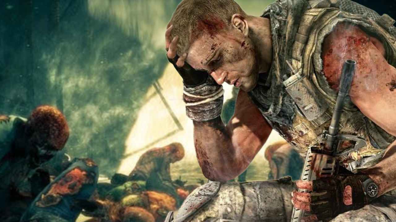 Specs Ops The Line captain walker standing in front of white phosphorous