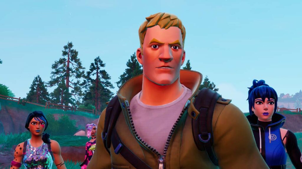 Fortnite live event with Jonesy and Hope
