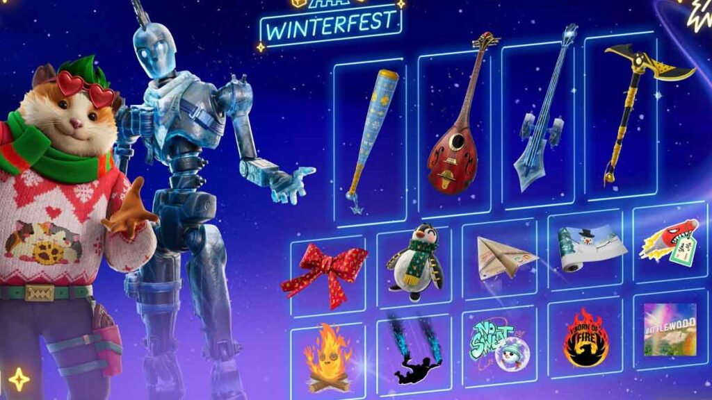 All Winterfest 2025 rewards