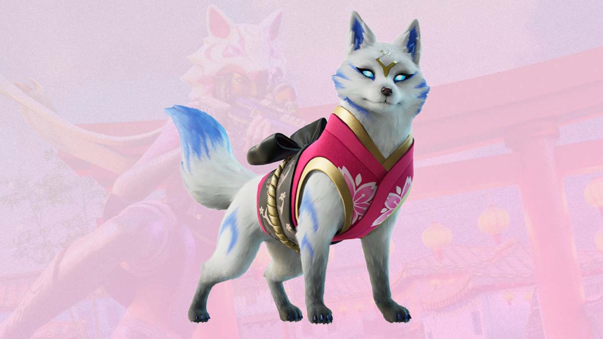 Kitsune Sidekick in Fortnite