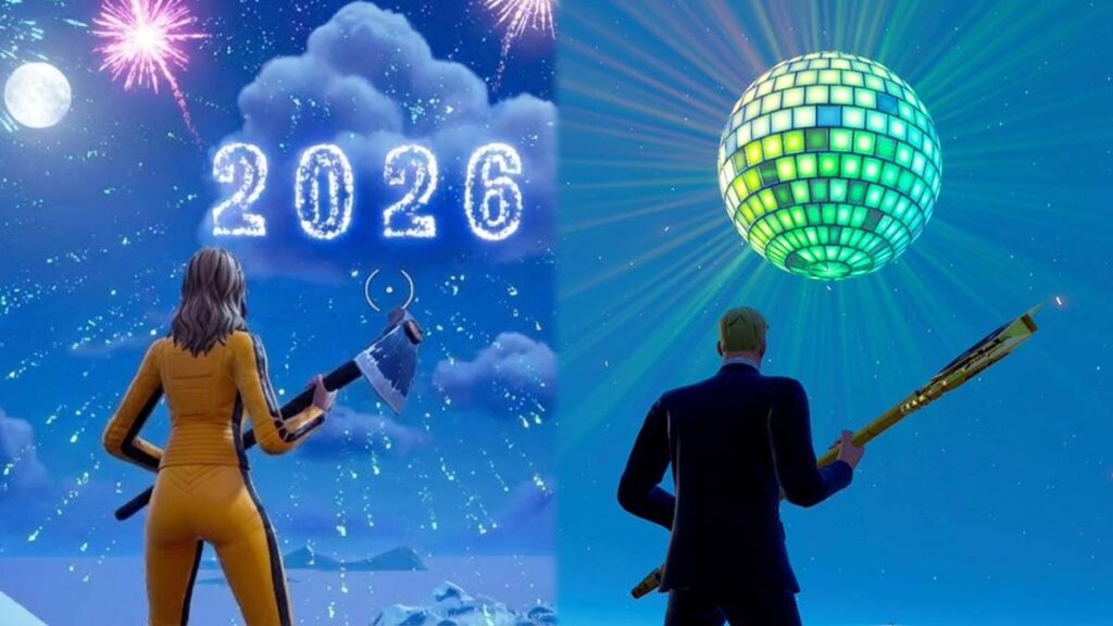 New Year's event in Fortnite