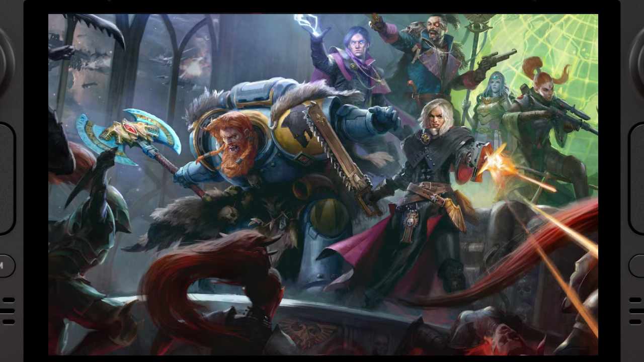 Warhammer 40,000 Rogue Trader on Steam Deck