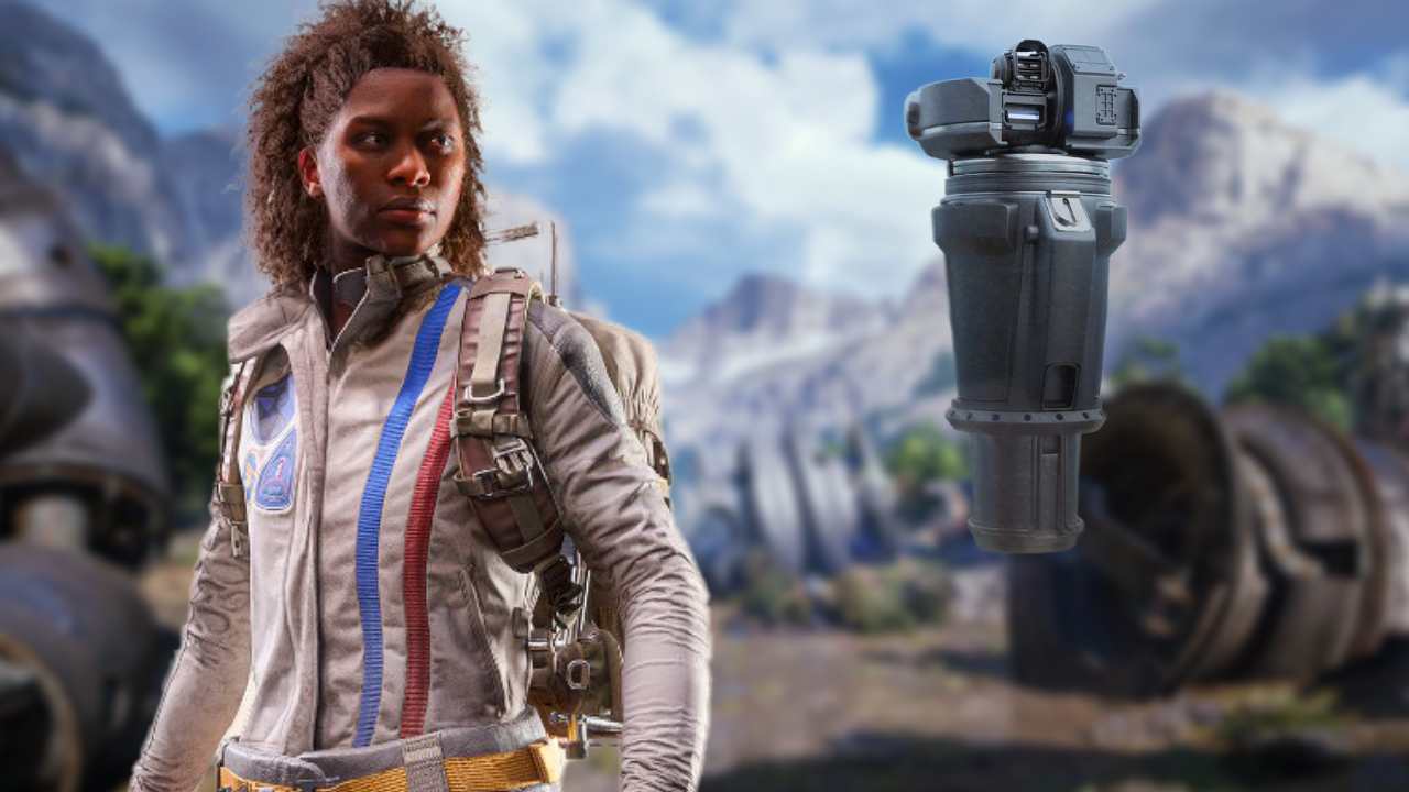 Arc Raiders shredder in blue gate next to charaacter