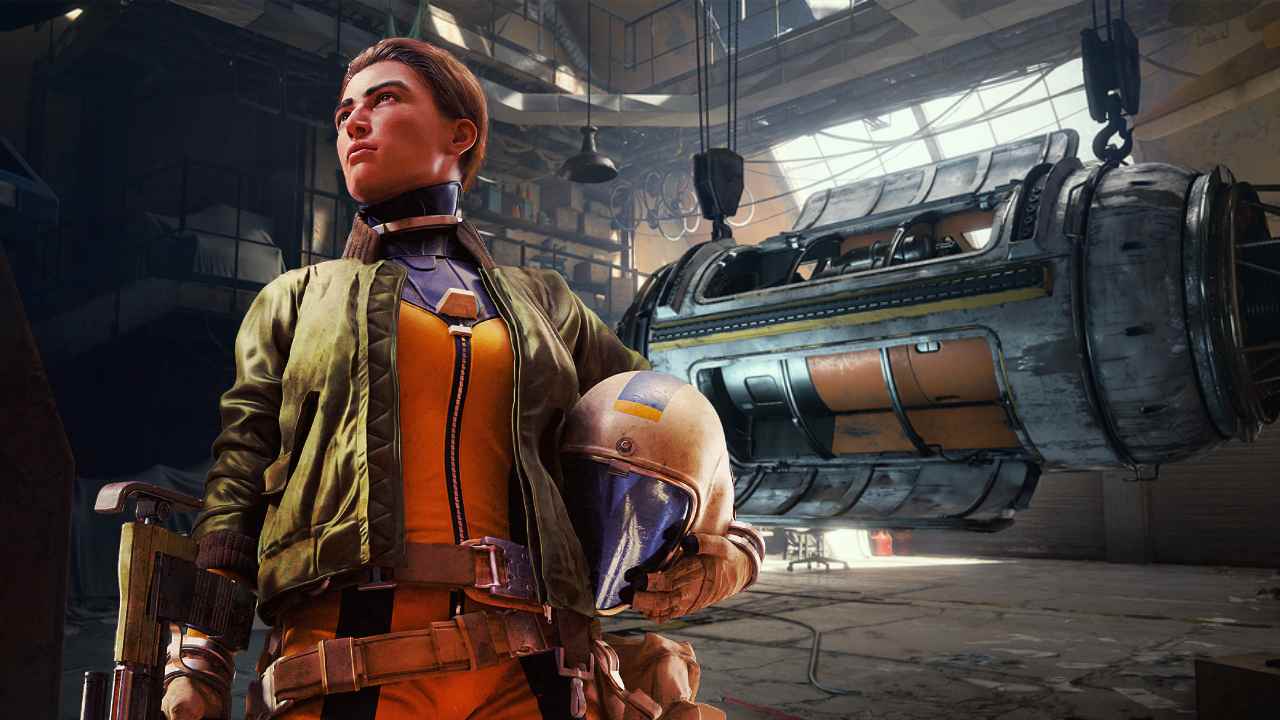 Arc Raiders character standing next to a caravan for an expedition wipe