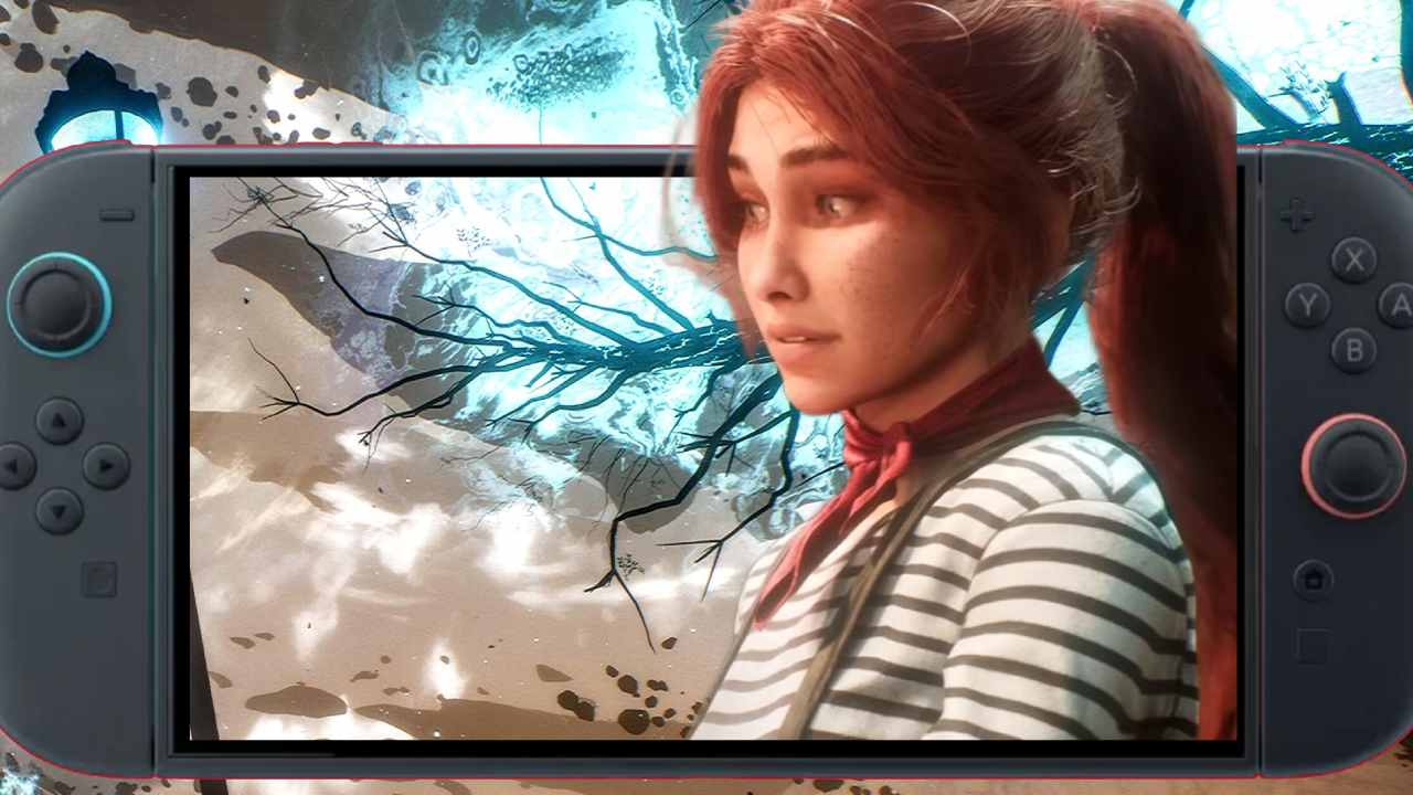 Clair Obscur: Expedition 33 Maelle in a Nintendo Switch 2 screen