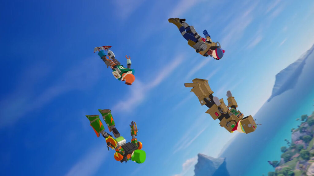 Fortnite x South Park skins