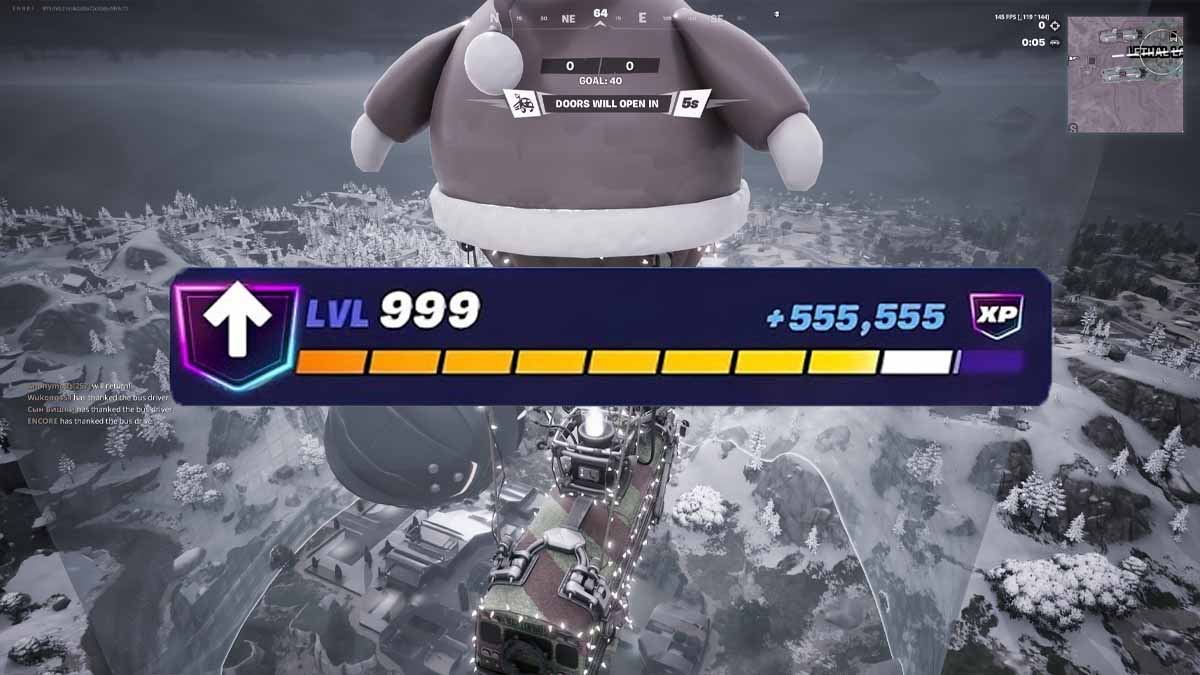 New Fortnite glitch grants you infinite XP