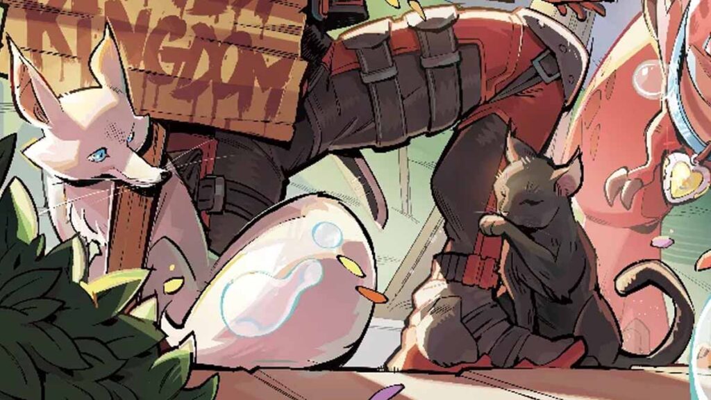 White fox and Black cat in Marvel Rivals