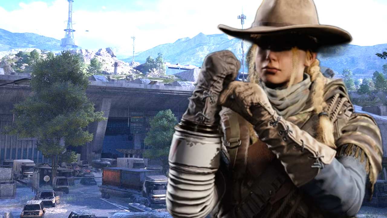 arc raiders character standing in blue gate