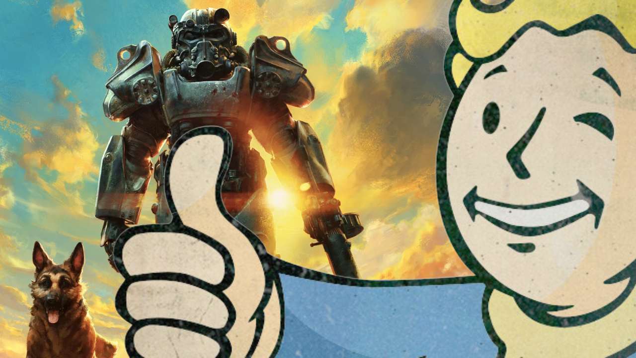 Fallout 4 vault boy giving a big thumbs up