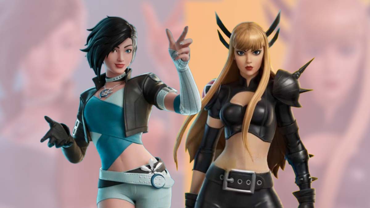 Luna Snow and Magik Fortnite x Marvel RIvals skins