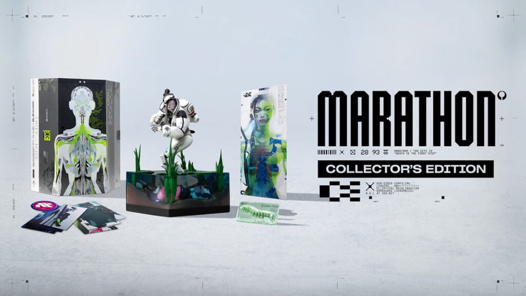 Image showing the contents of the Marathon Collector's Edition.