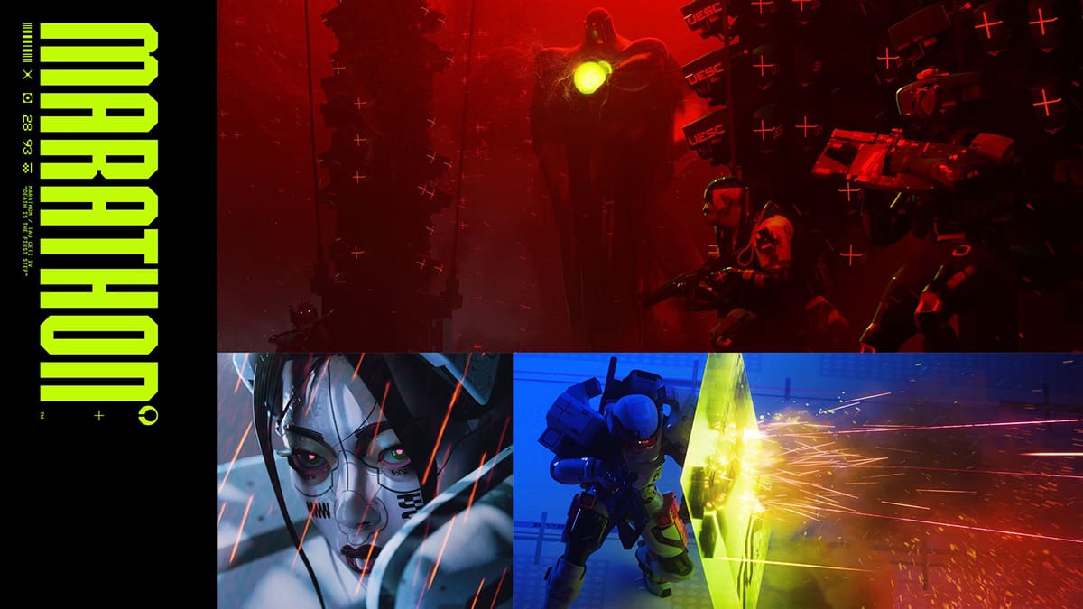 Cover image for the game Marathon by Bungie, with the release date on March 5, 2026.