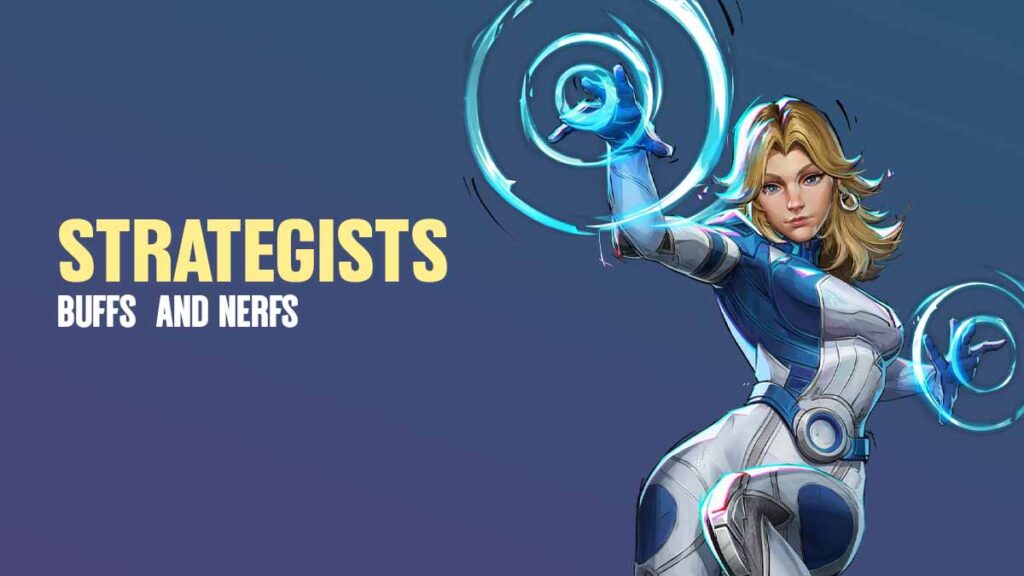 Invisible Woman in Marvel Rivals buffs and nerfs