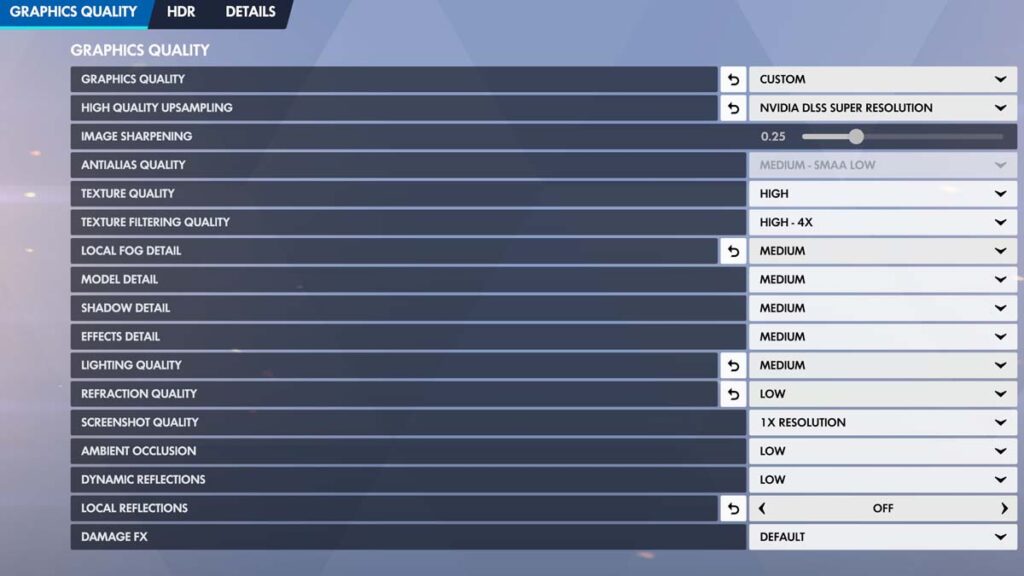 Best graphics settings in Overwatch